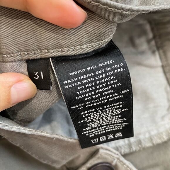 J Brand Alex Tarmac Crop Chino Pants - Picture 10 of 10